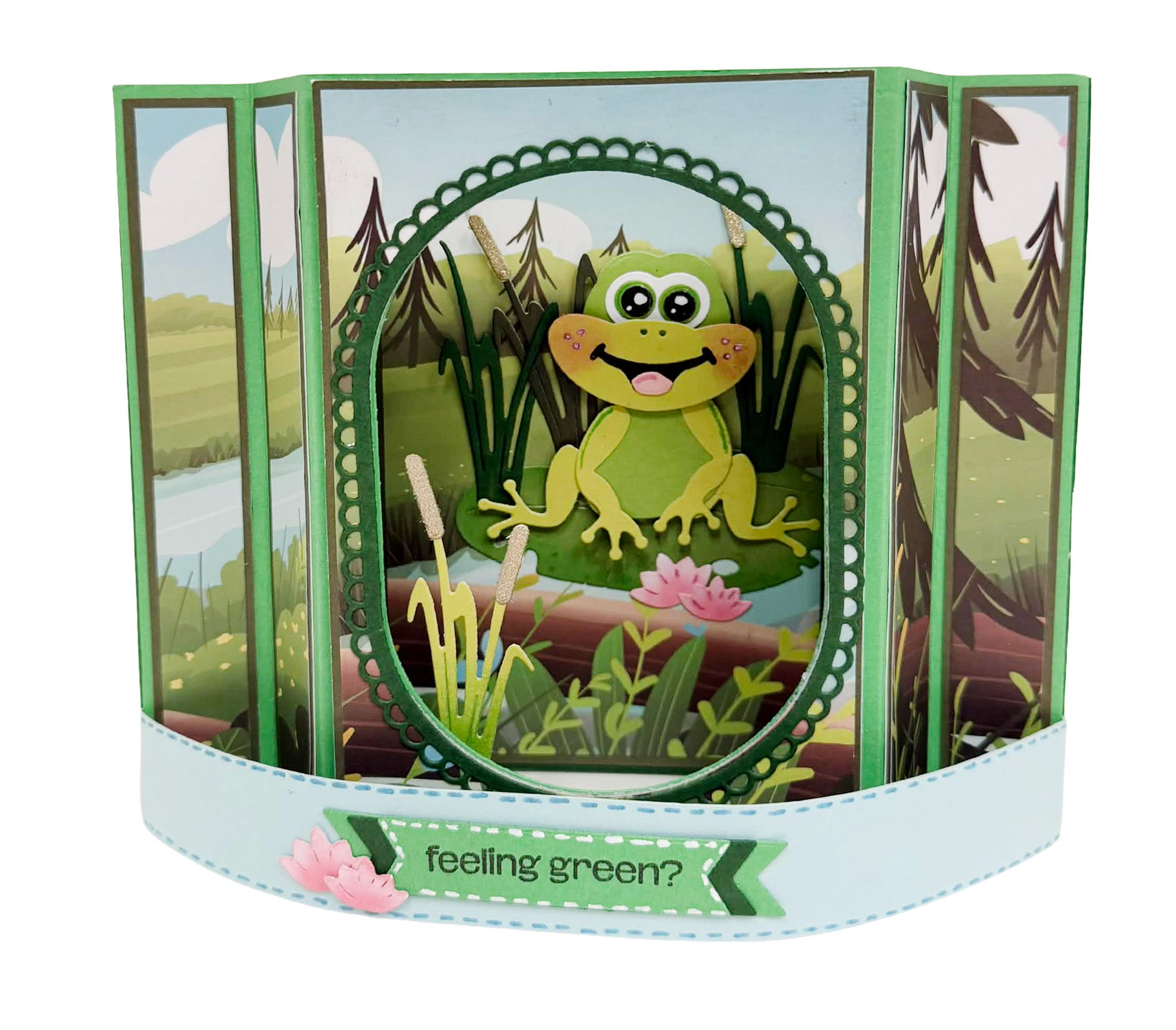 CCL Cutting Die Water Lilies Friendz 16 Pieces