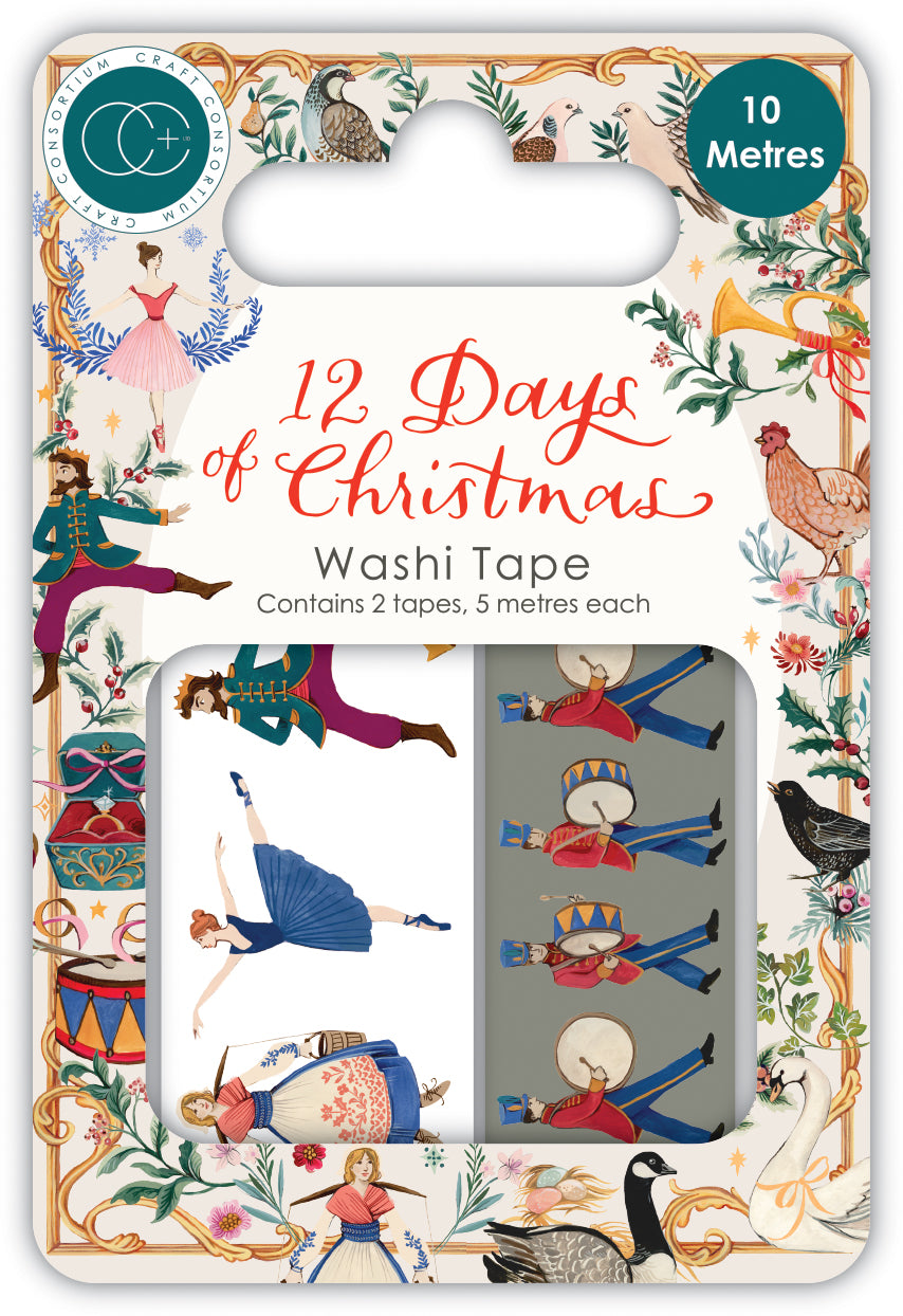 Craft Consortium 12 Days Of Christmas - Washi Tape