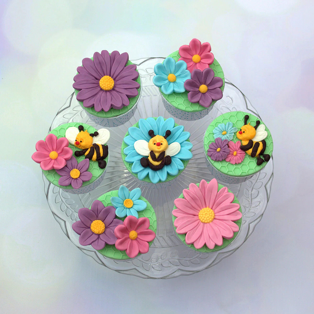 Continuous Honeycomb & Bees Silicone Mould
