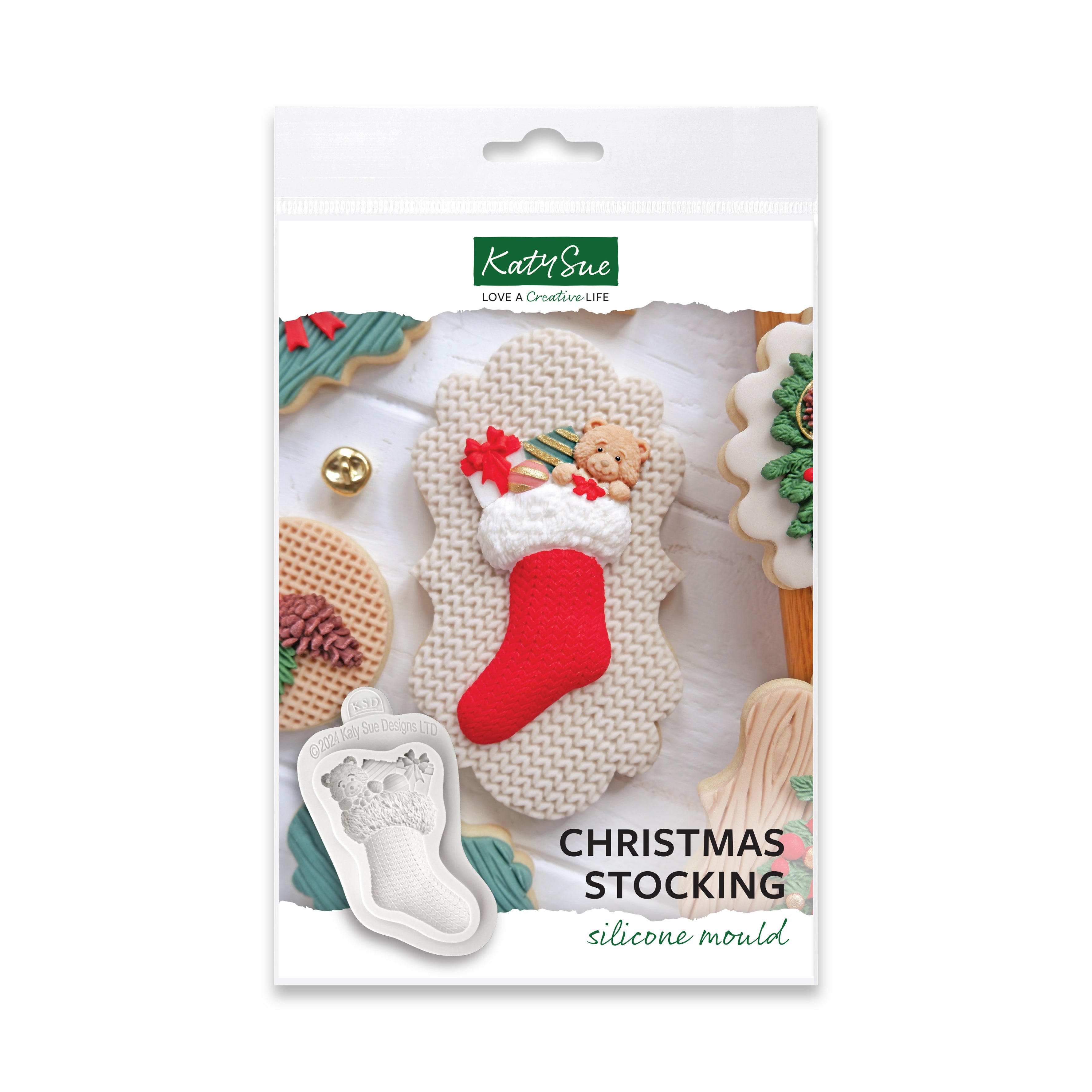 Christmas Stocking Silicone Mould