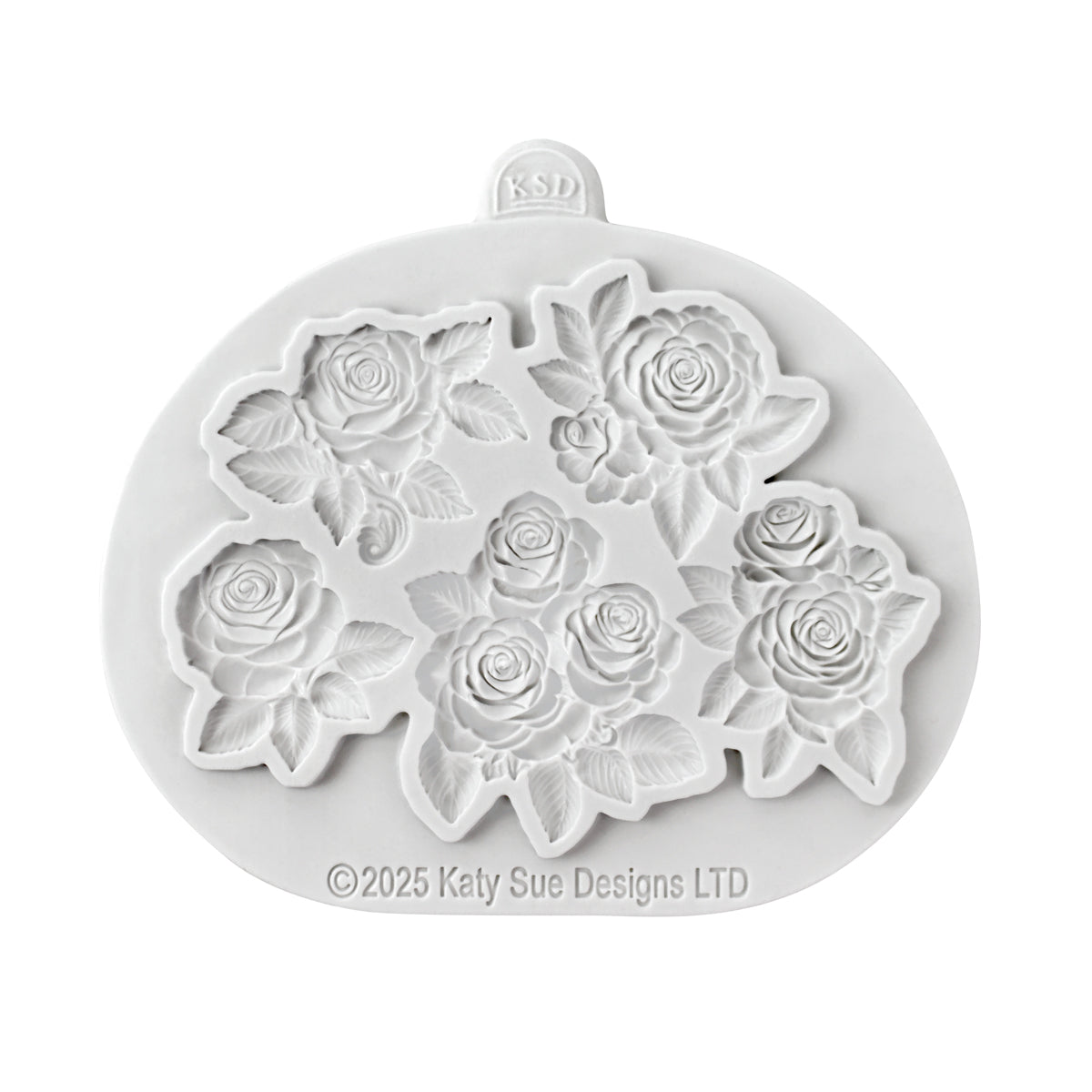 Cosmic Shimmer Decorative Roses Silicone Mould