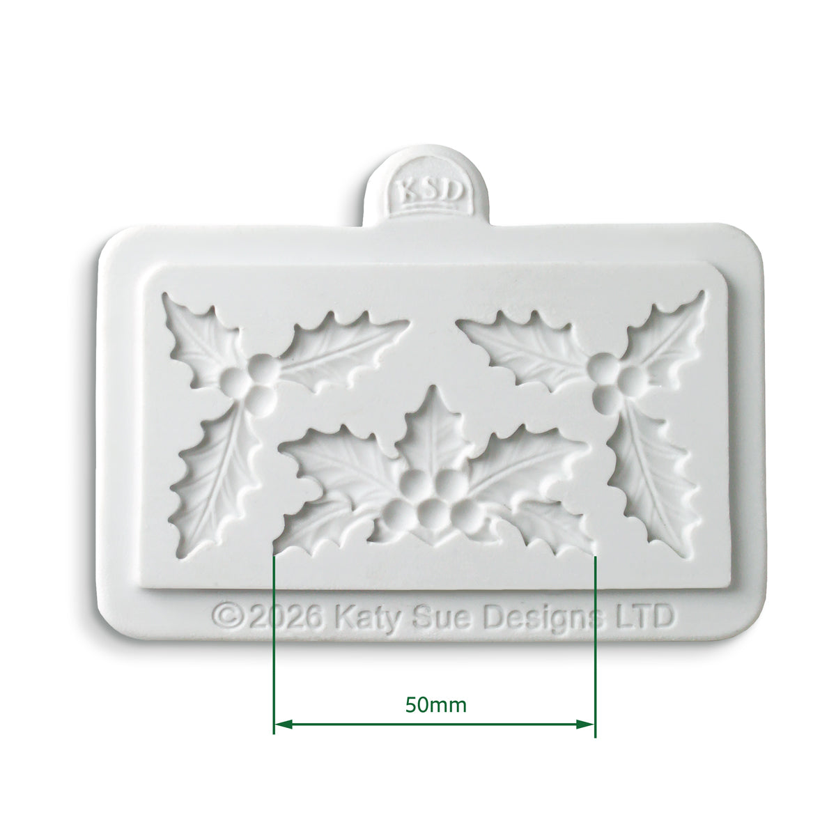 Cosmic Shimmer Holly Corners Silicone Mould