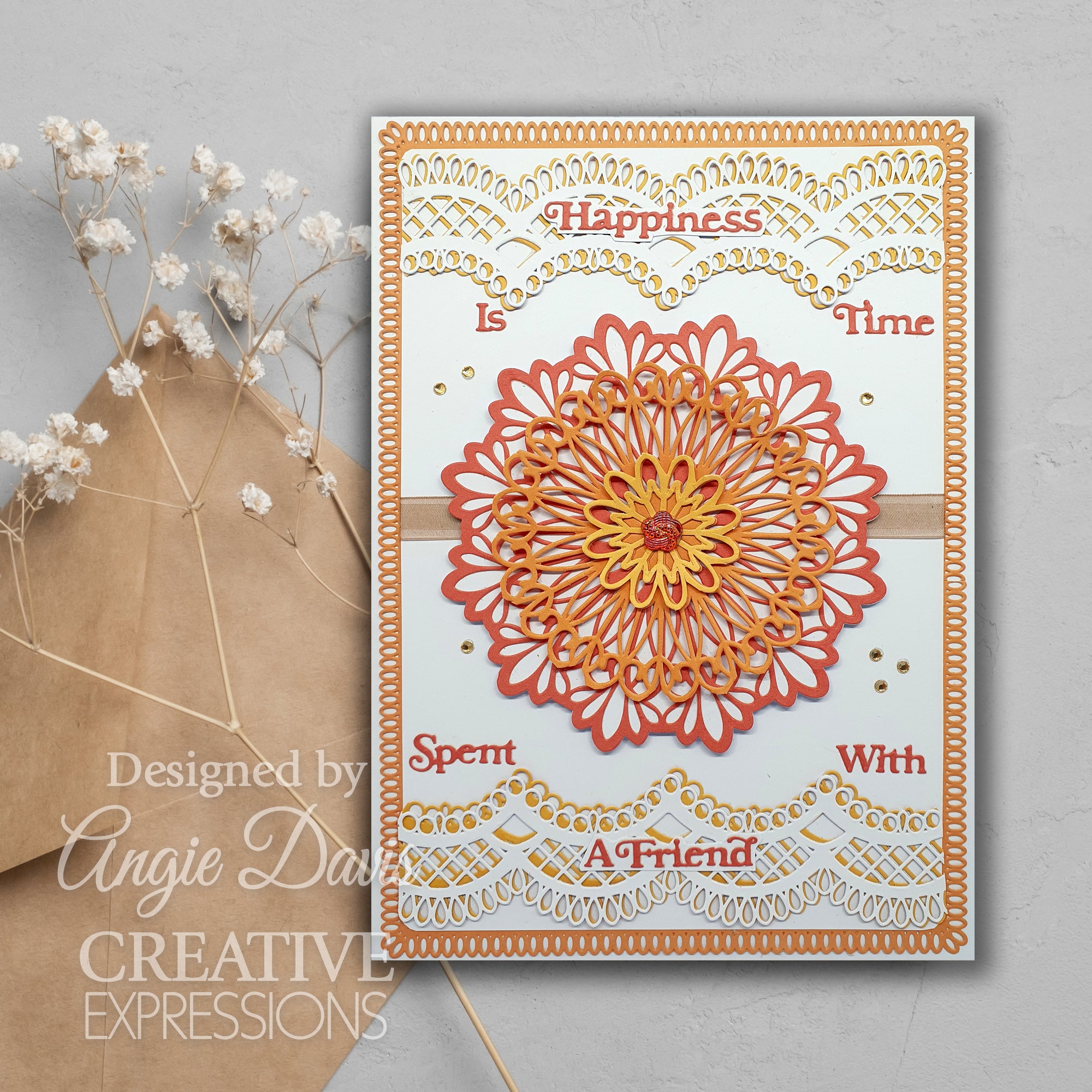 Creative Expressions Sue Wilson Noble Looped Rectangles Craft Die