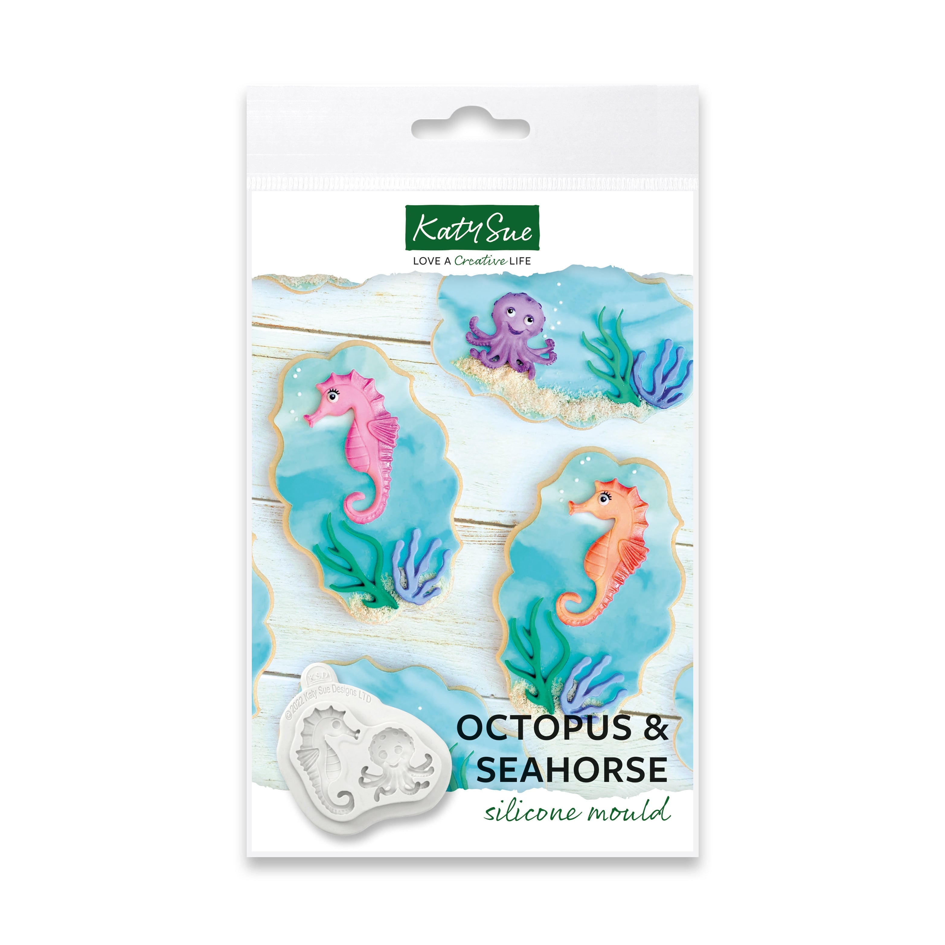 Octopus and Seahorse Silicone Mould