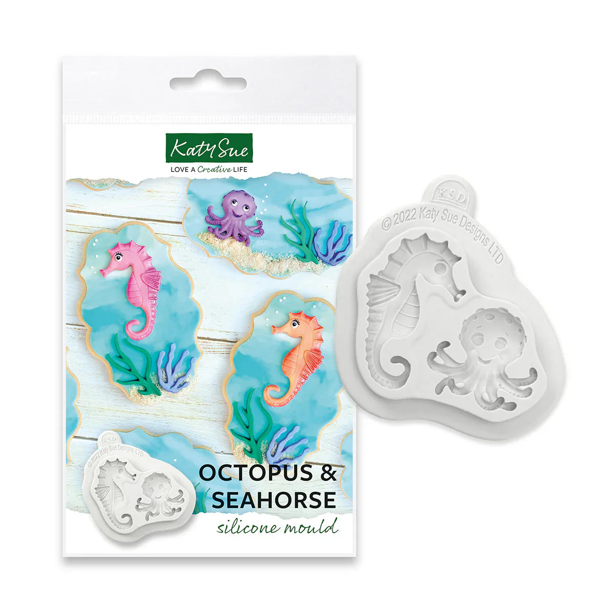 Octopus and Seahorse Silicone Mould