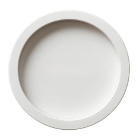 CrafTreat 3D Fold Shapes - Shadow Box White - Circle 3pcs