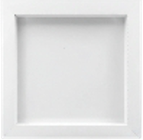 CrafTreat 3D Fold Shapes - Shadow Box White - Assorted Shapes 3pcs