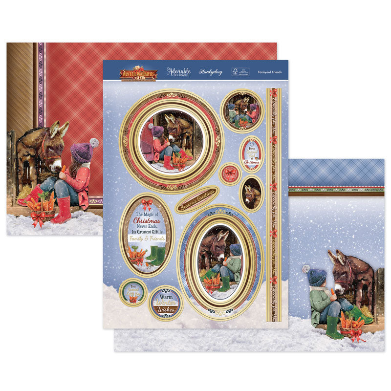 Farmyard Friends Luxury Topper Set