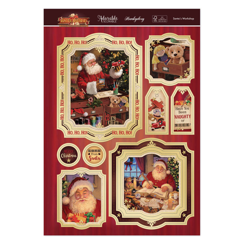 Santa's Workshop Luxury Topper Set