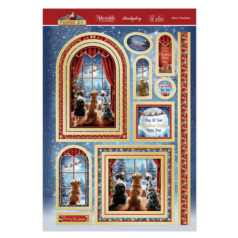 Merry Woofmas Luxury Topper Set