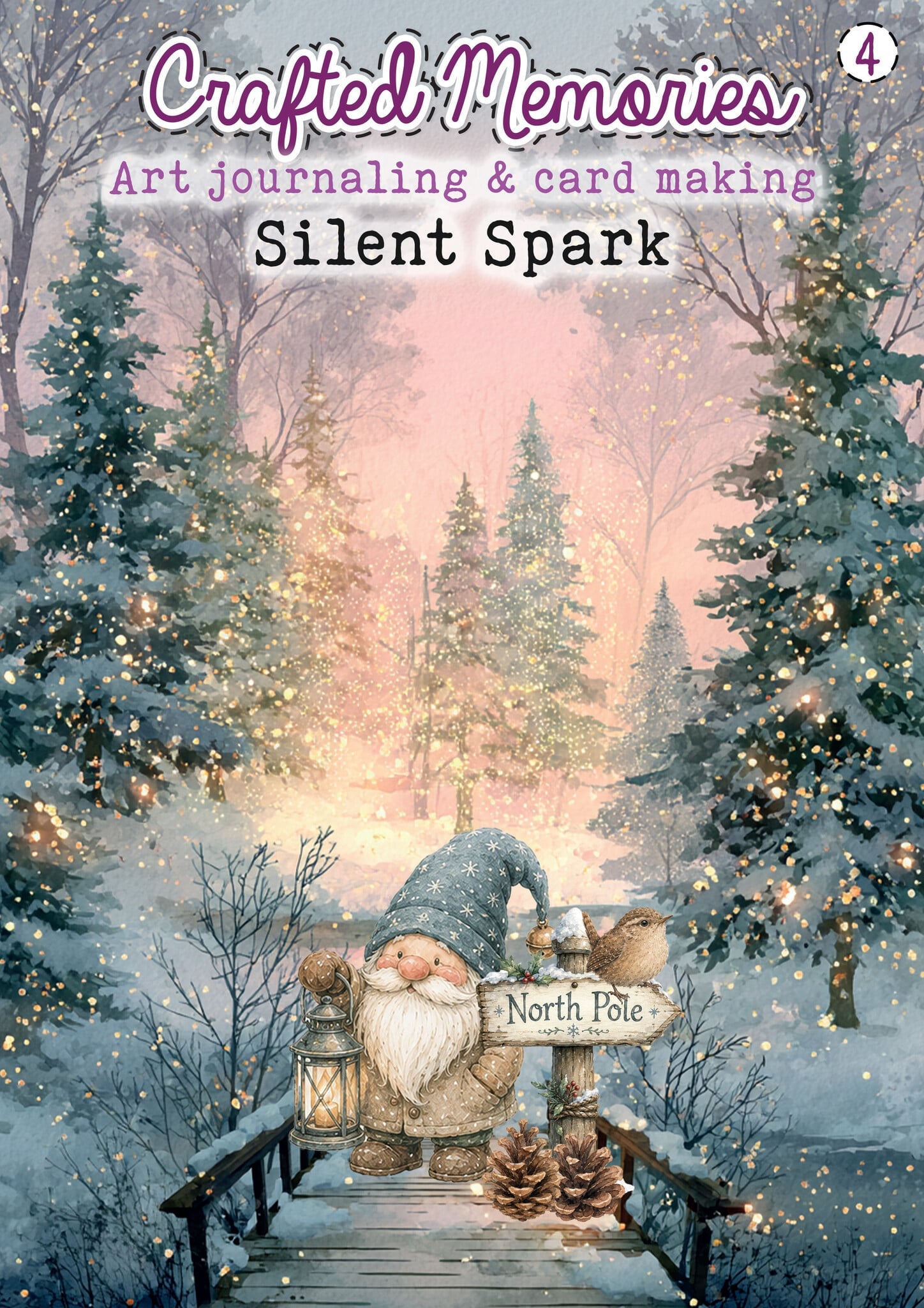 Creatief Art - Art Journaling & Cardmaking Book - Silent Spark