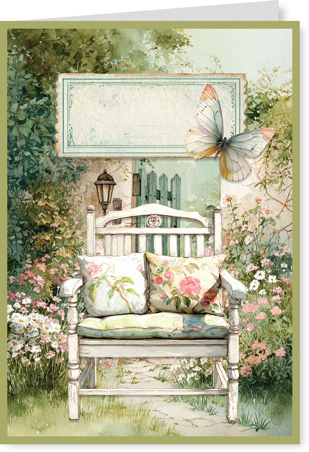 Creatief Art - Card Kit - In Full Bloom - 4 Pieces