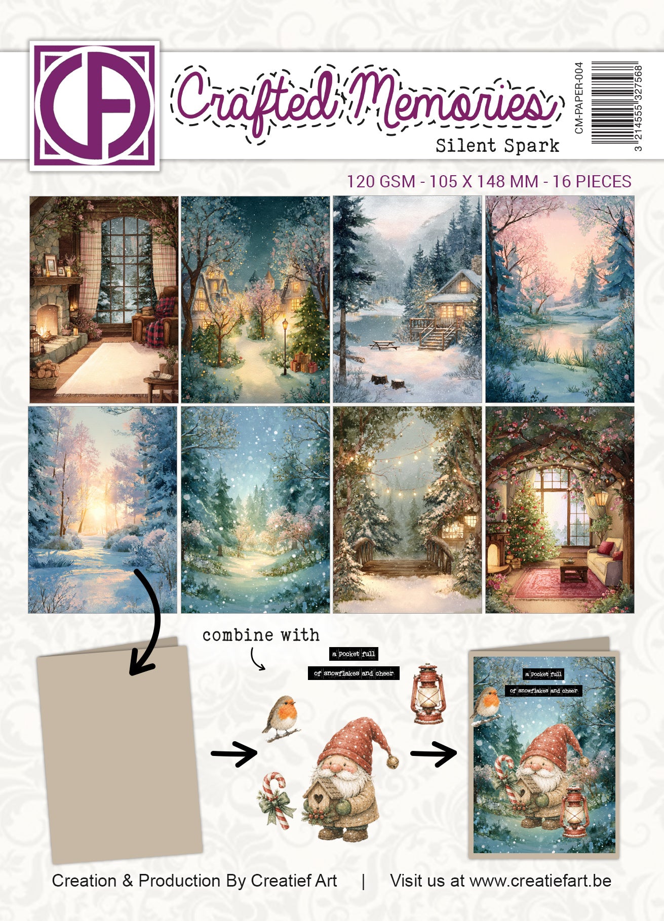 Creatief Art - A6 Paper Pad - Silent Spark