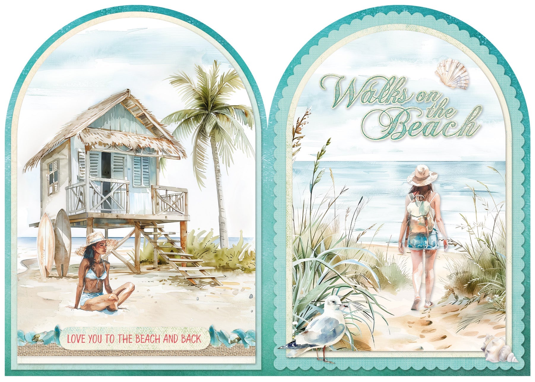 SL Card Making Pad Summer Celebration Essentials 14 Sheets