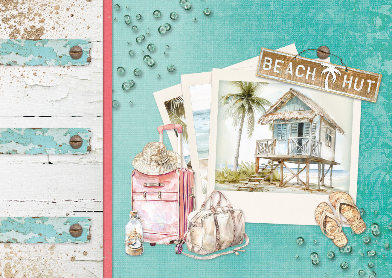 SL Card Making Pad Summer Celebration Essentials 14 Sheets