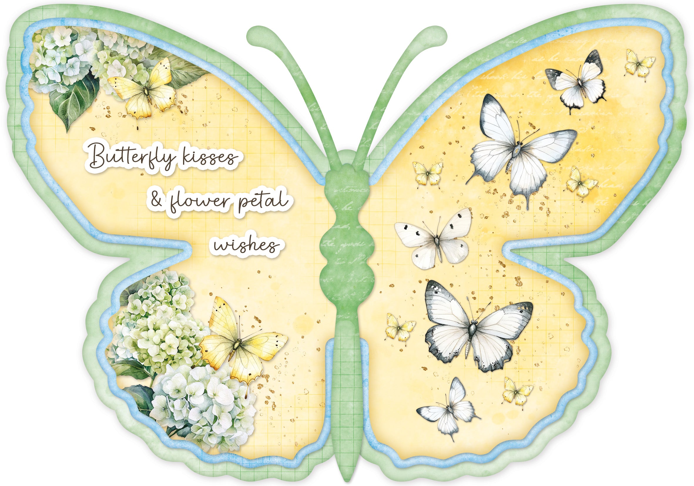 SL Card Making Pad Butterflies Essentials 14 Sheets