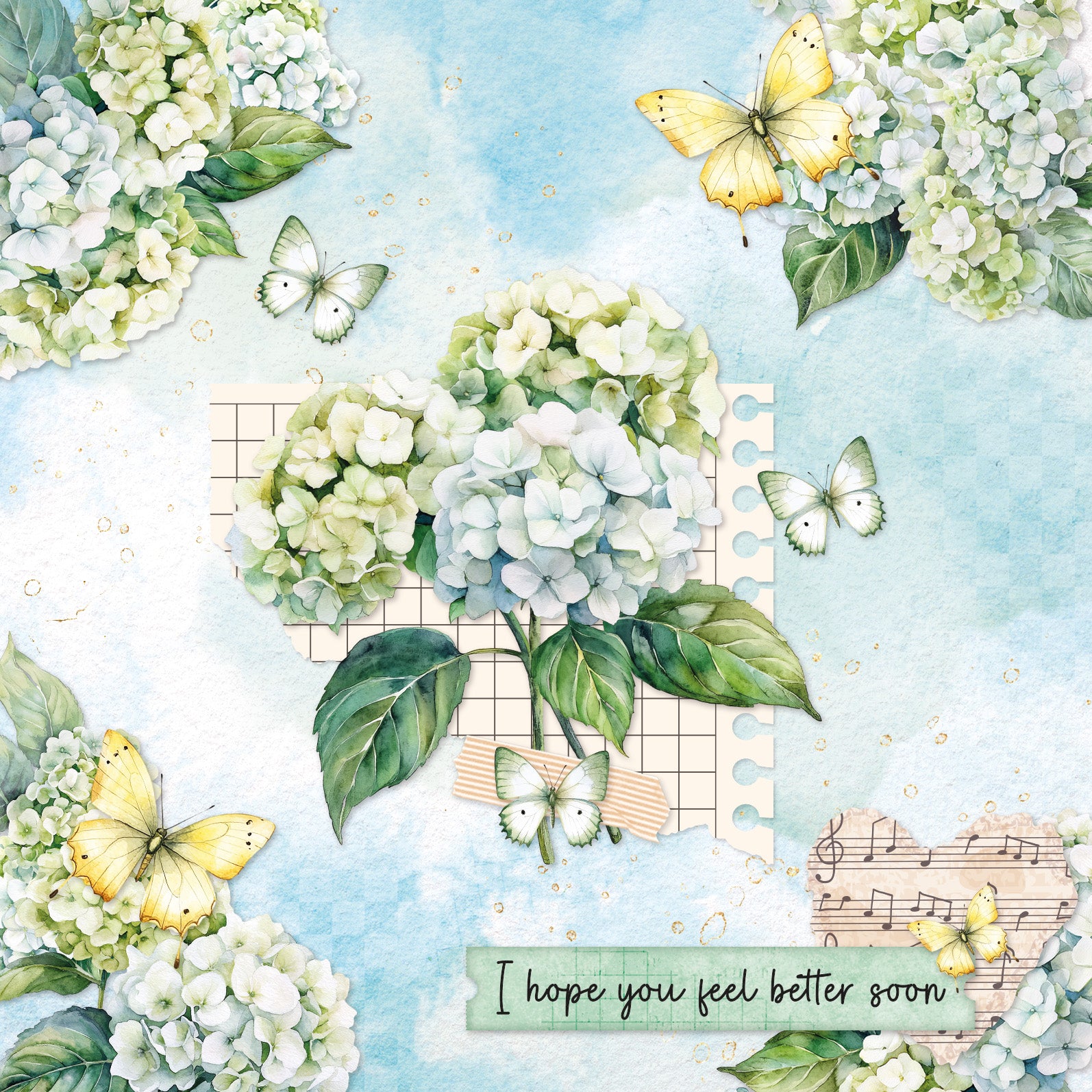 SL Card Making Pad Butterflies Essentials 14 Sheets