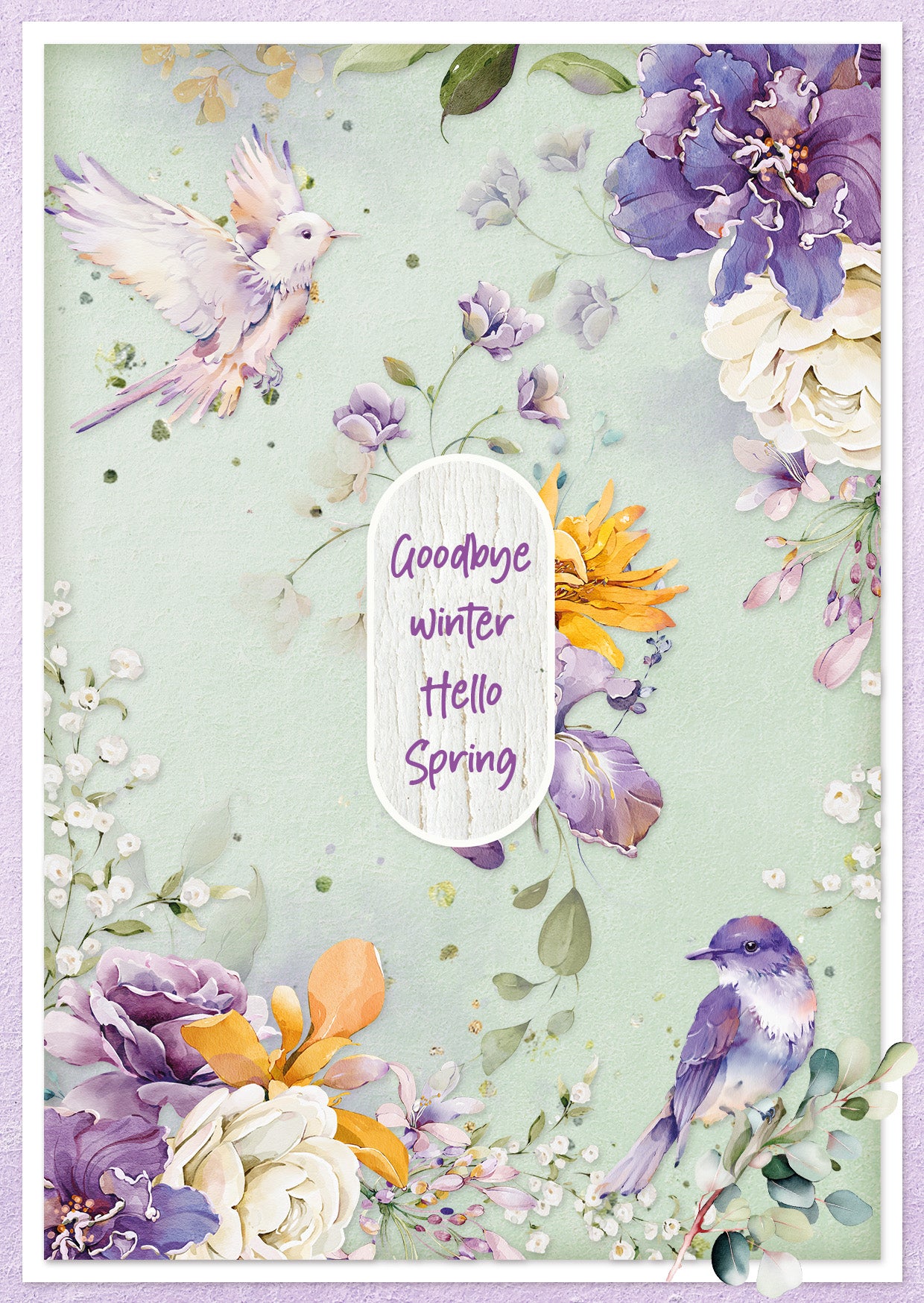 SL Card Making Pad Flowers Essentials 14 Sheets