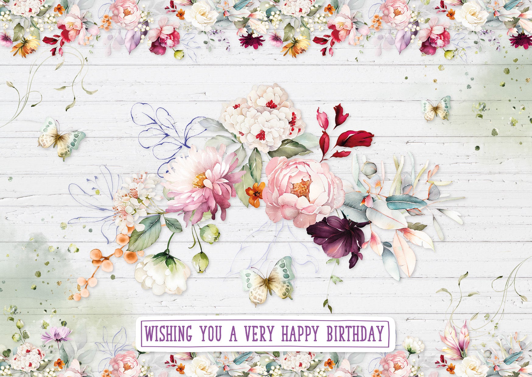 SL Card Making Pad Flowers Essentials 14 Sheets