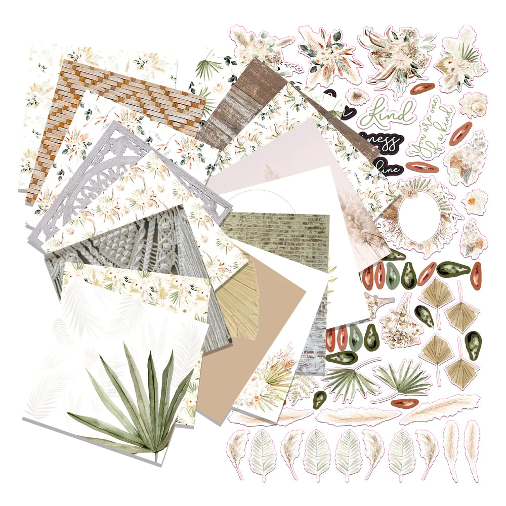 Couture Creations - Earthy Delights Collection Kit (Includes 2 x 8 Papers + Ephemera Pack)