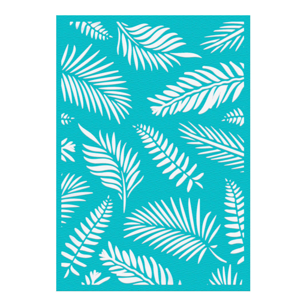Couture Creations - Earthy Delights Palm Leaves Embossing Folder