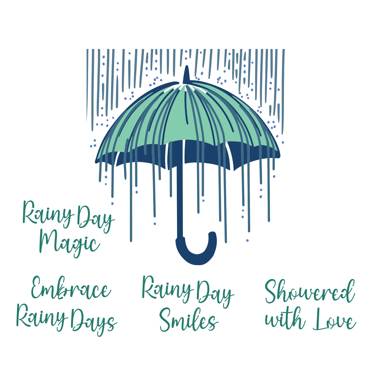 Rainy Day Magic Stencil Set (4pc)
