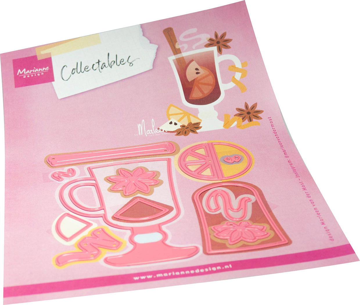 Marianne Design Collectables Die - Mulled Wine (Gluhwein) by Marleen