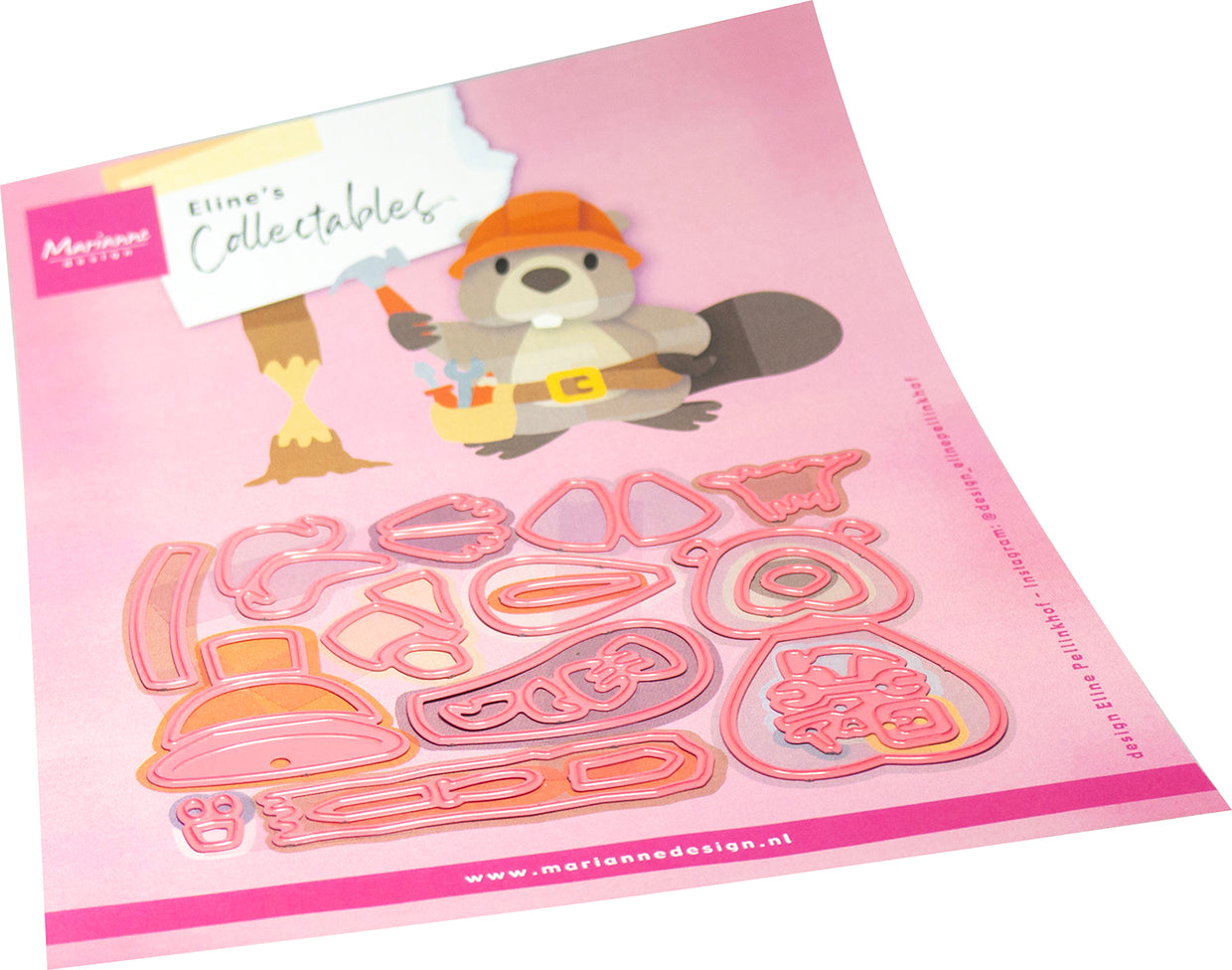 Marianne Design Collectables Die - Eline's Animals - Beaver