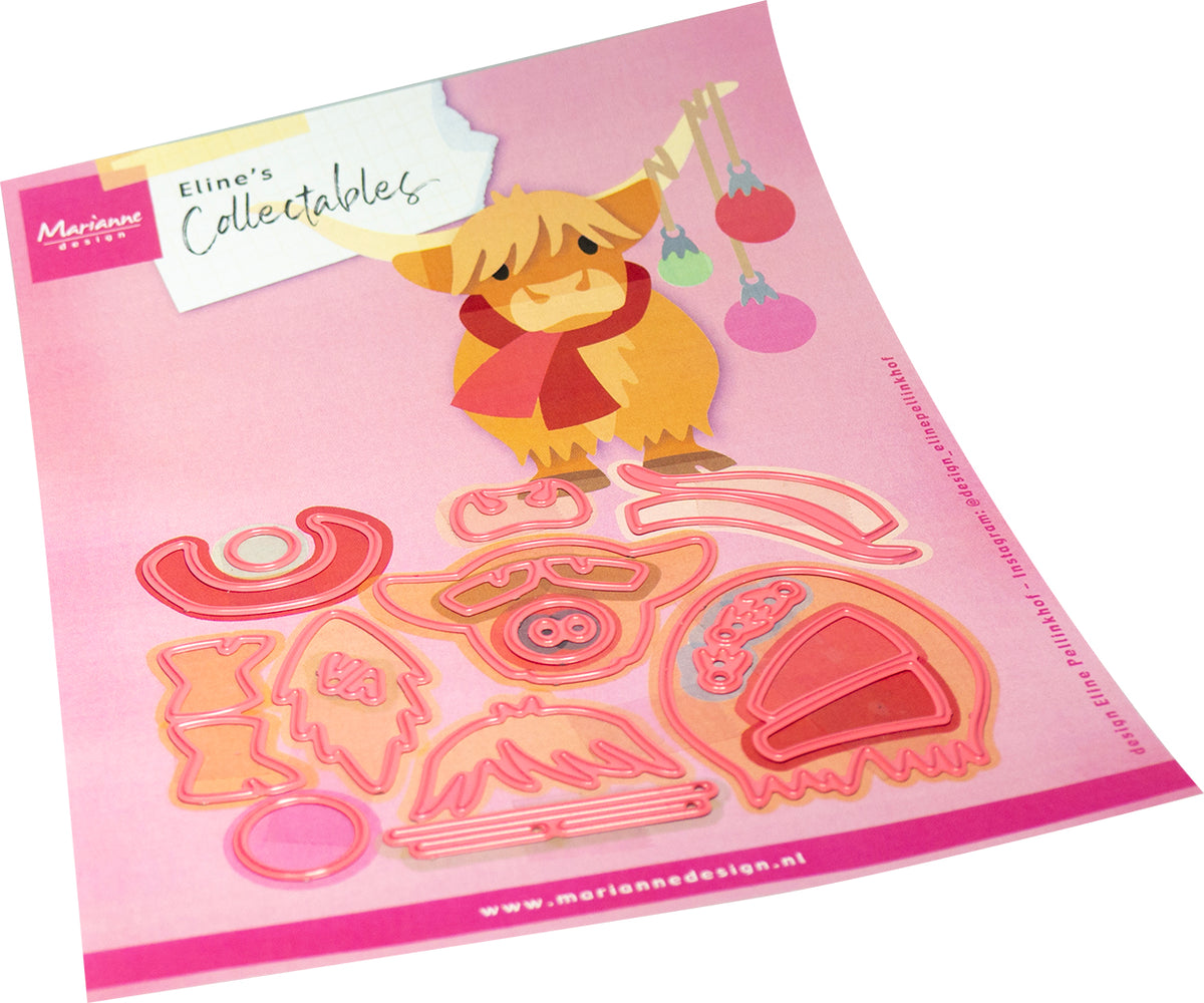 Marianne Design Collectables Die - Eline's Scottish Highlander