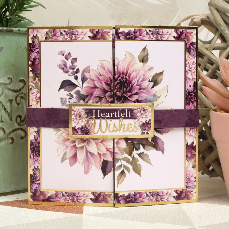 Floral Reveal Shutter Concept Card Kit