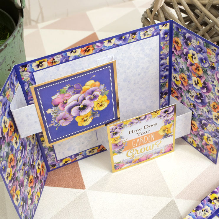 Floral Reveal Shutter Concept Card Kit