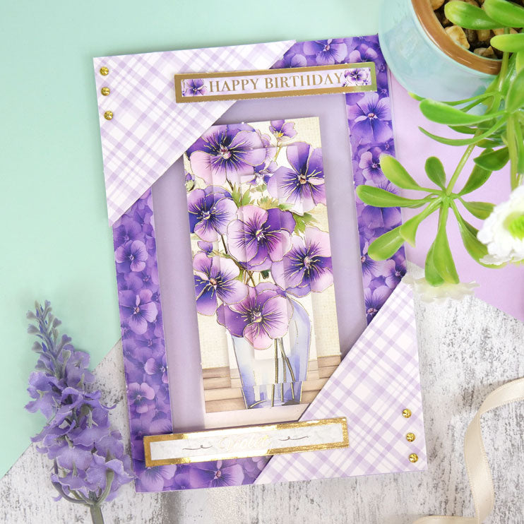 Floral Easel Reveal Concept Card Kit