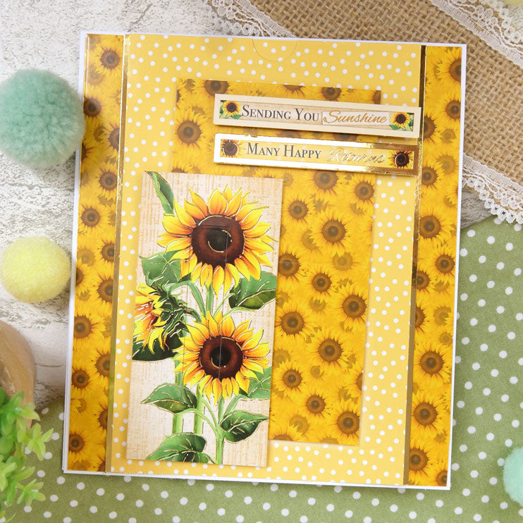 Floral Easel Reveal Concept Card Kit