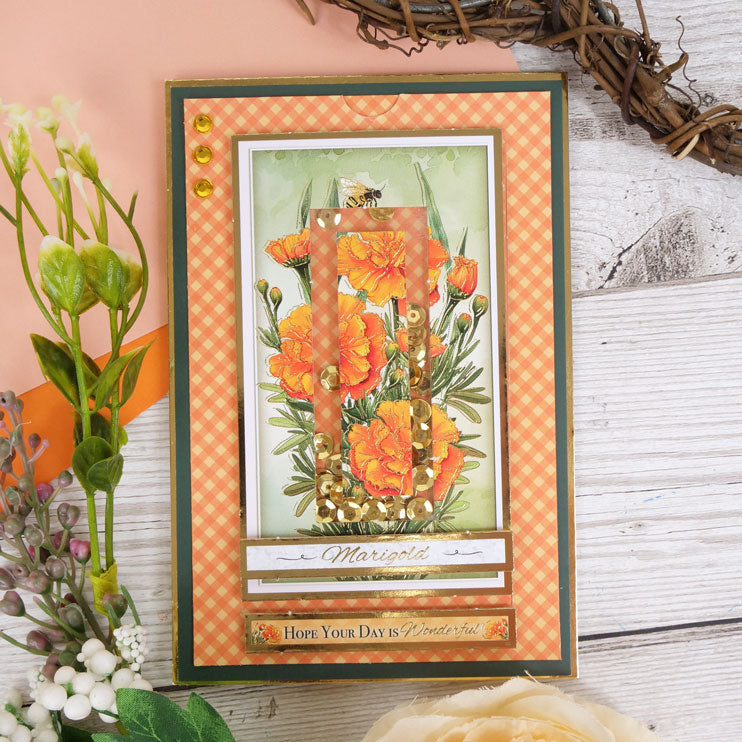 Floral Easel Reveal Concept Card Kit