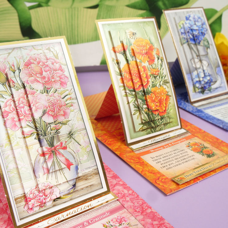 Floral Easel Reveal Concept Card Kit