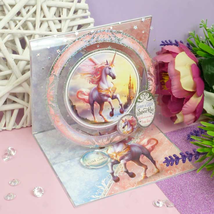 Unicorn Dreams Luxury Foiled Acetate