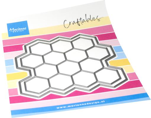 Marianne Design Craftables Die - Pixel Hexagon