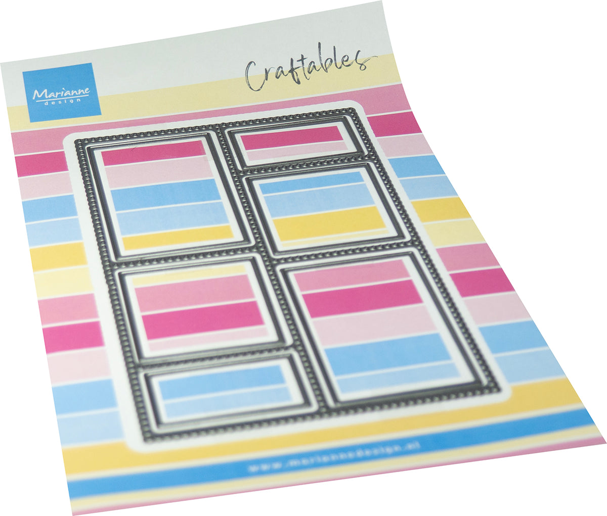 Marianne Design Craftables Die - Stamp Layout - A6