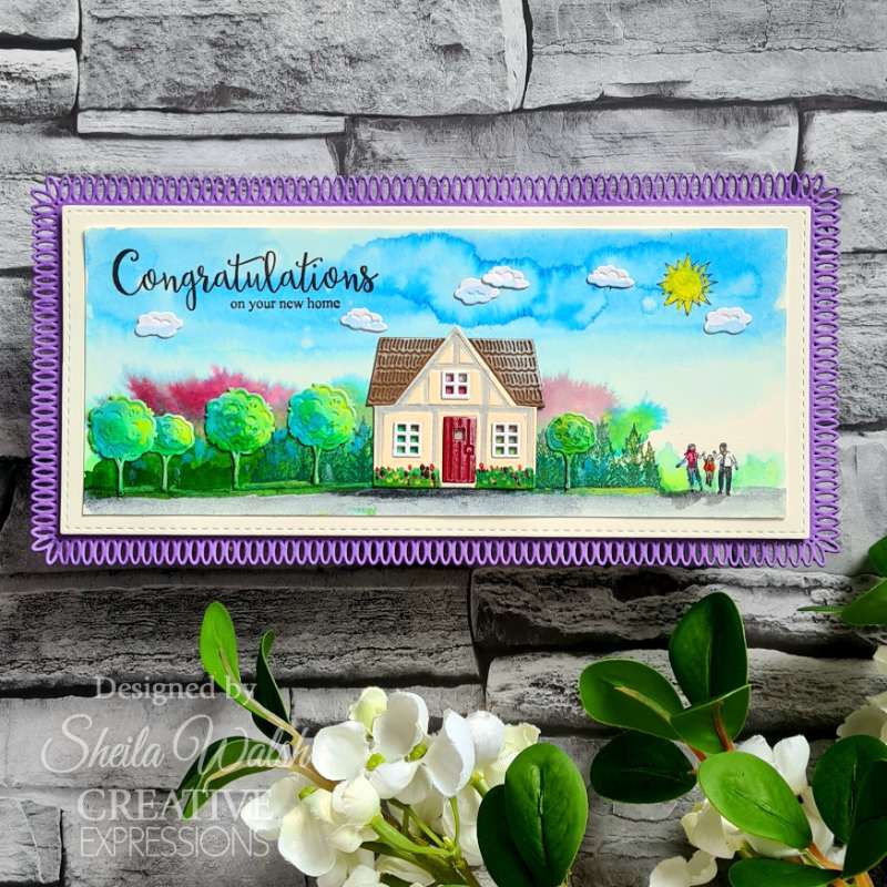 Creative Expressions Sue Wilson Miniature Village Bluebell Cottage Craft Die