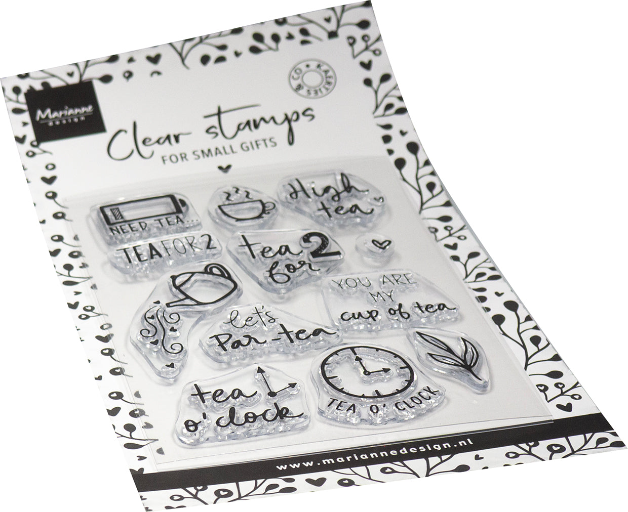 Marianne Design Clear Stamp - Time For Tea