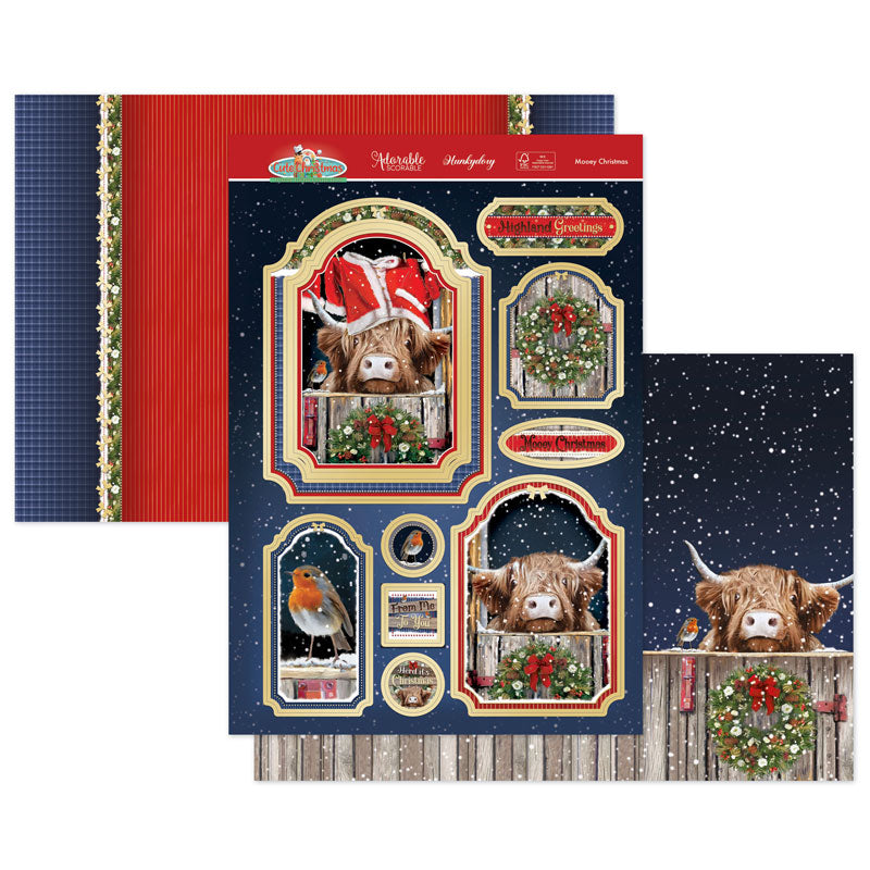 Mooey Christmas Luxury Topper Set