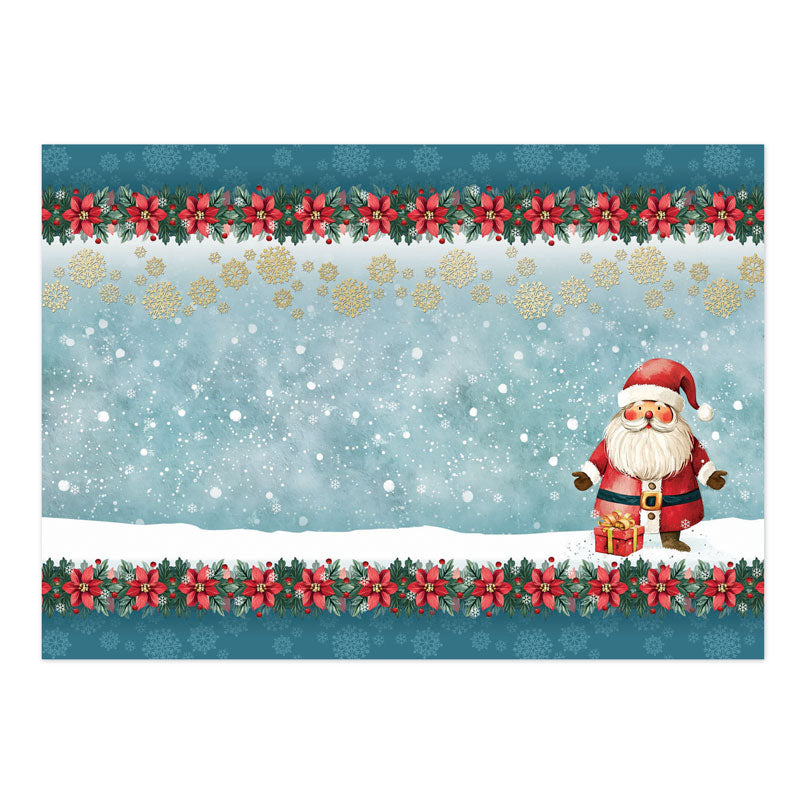 Santa Smiles Luxury Topper Set