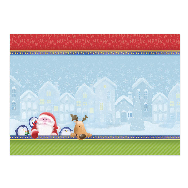 Santa's On His Way! Luxury Topper Set