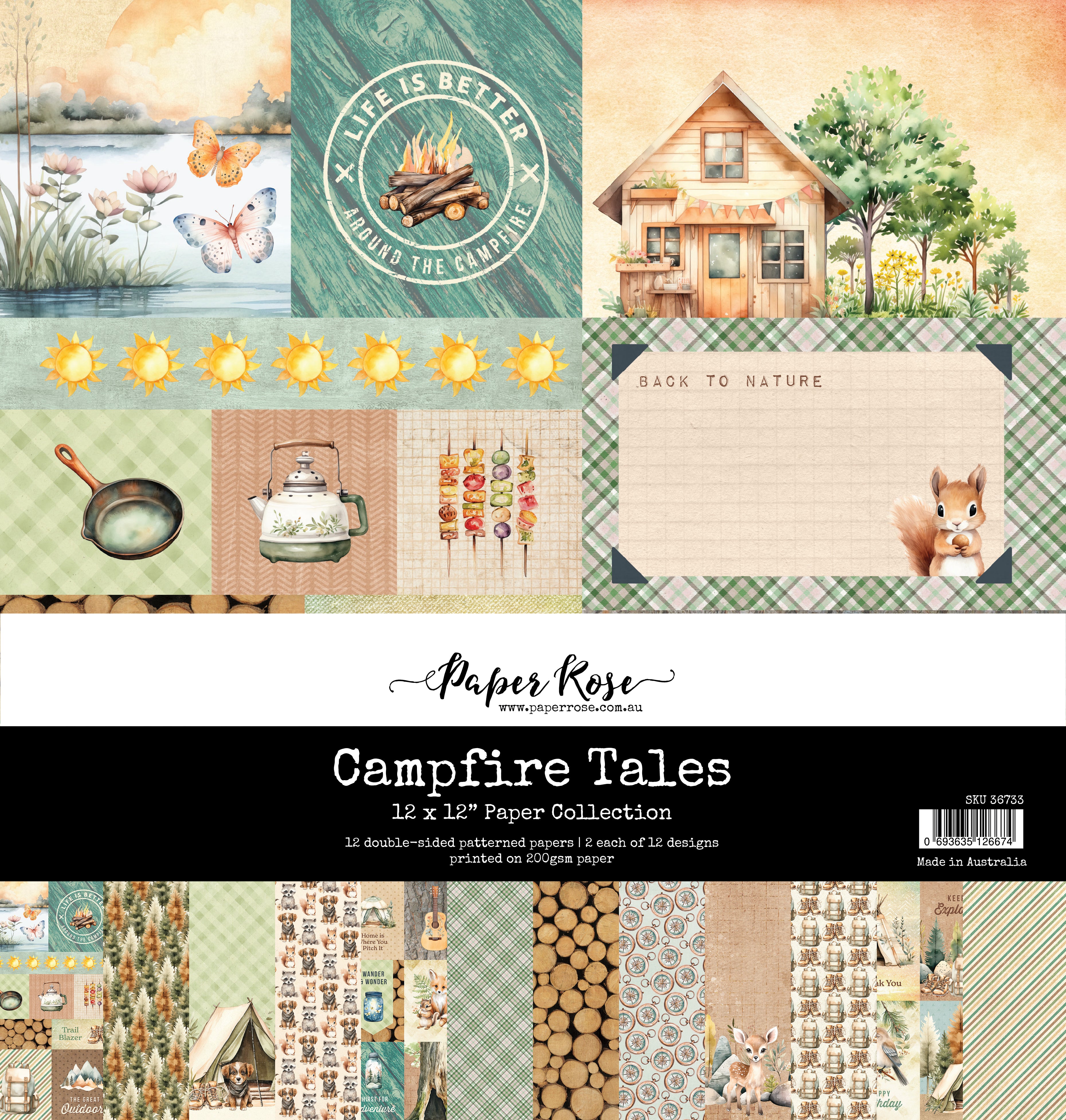 Campfire Tales 12x12 Paper Collection 36733