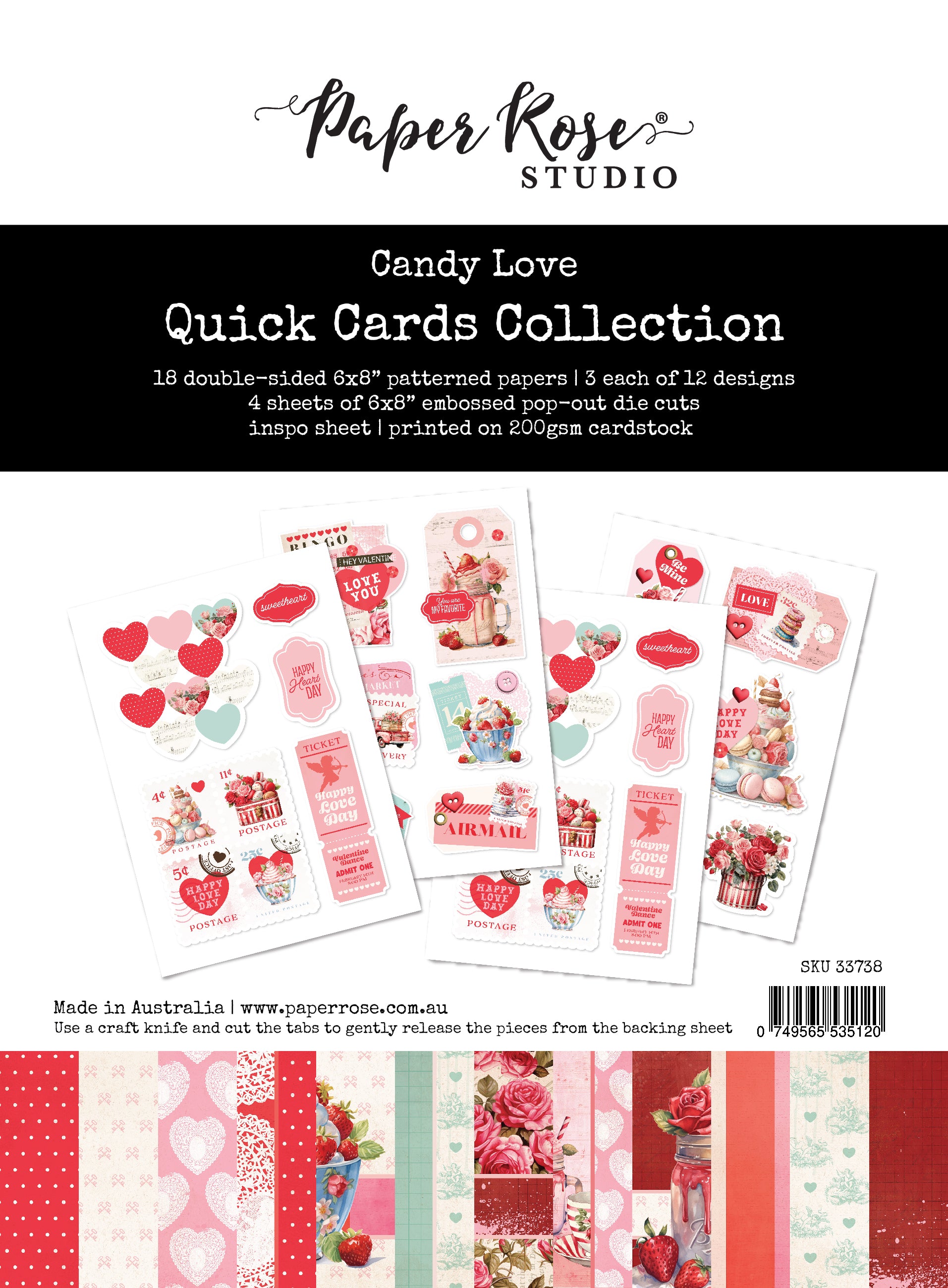 Candy Love Quick Cards Kit 33738