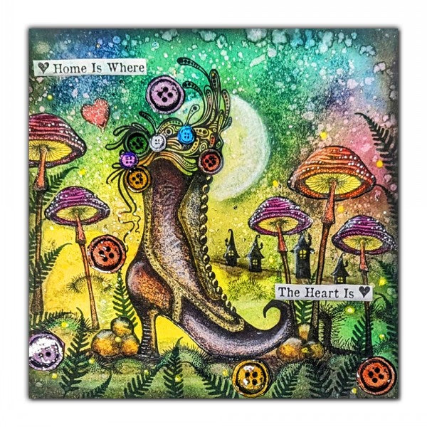 Snailcap Mushrooms Stamp