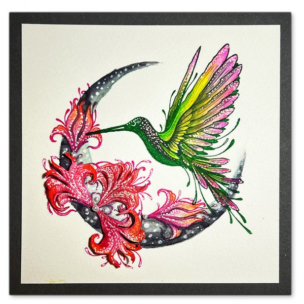 Hummingbird Large Stamp