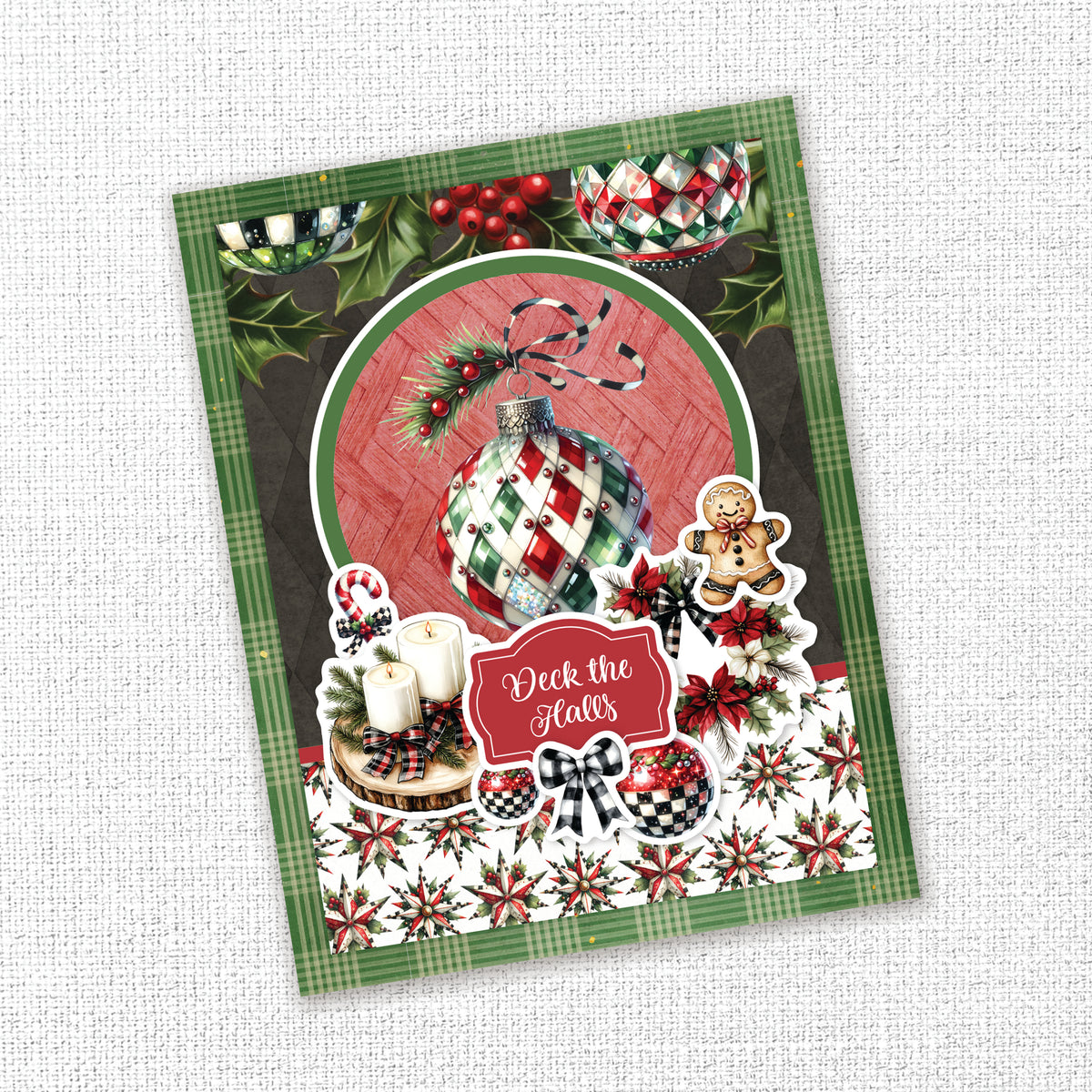 Christmas Wishes B 12x12 Paper (12 pc Bulk Pack) 37090