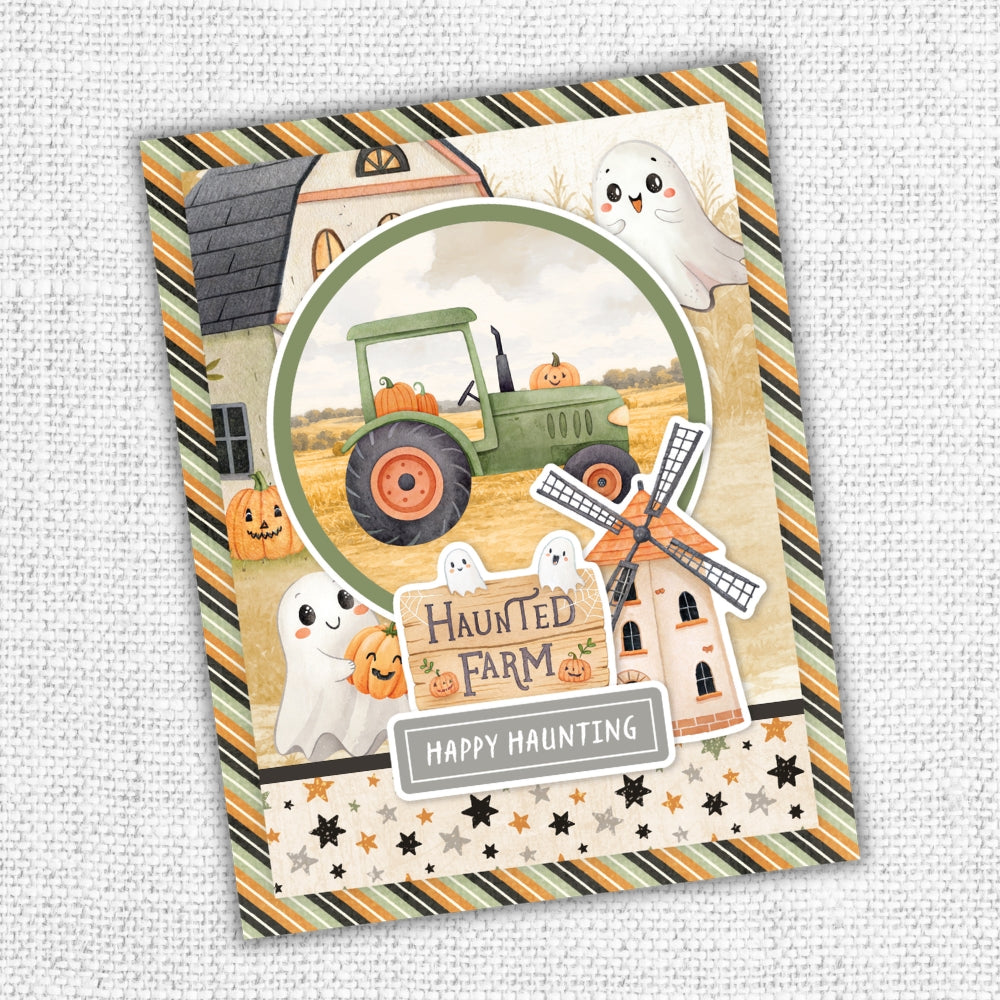 Halloween Harvest 6x8" Quick Cards Die Cuts 37219