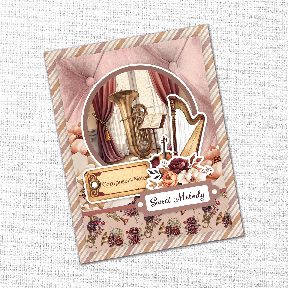 Melody & Memories 6x8" Quick Cards Die Cuts 37438